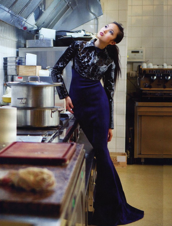 Xiao Wen Ju (HQ b) for Elle China October 2012
