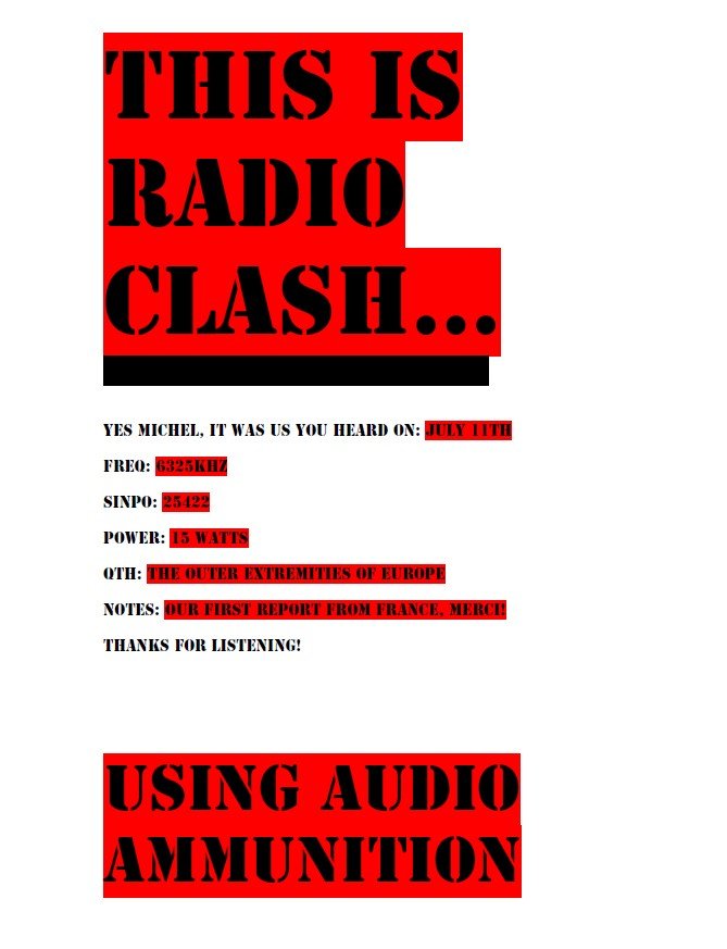 eQSL de Radio Clash 210714102927896691